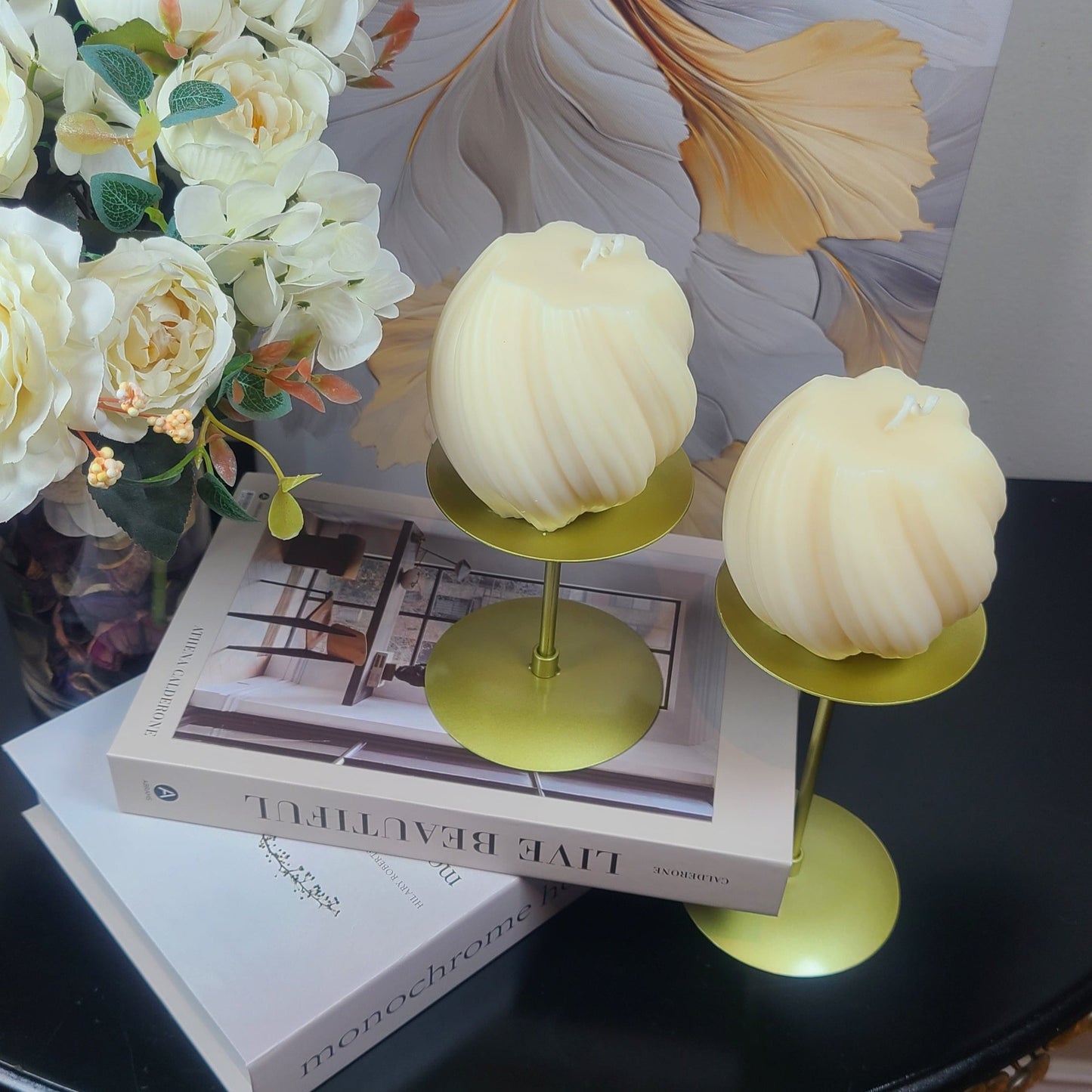 SPIRAL PILLAR Candle