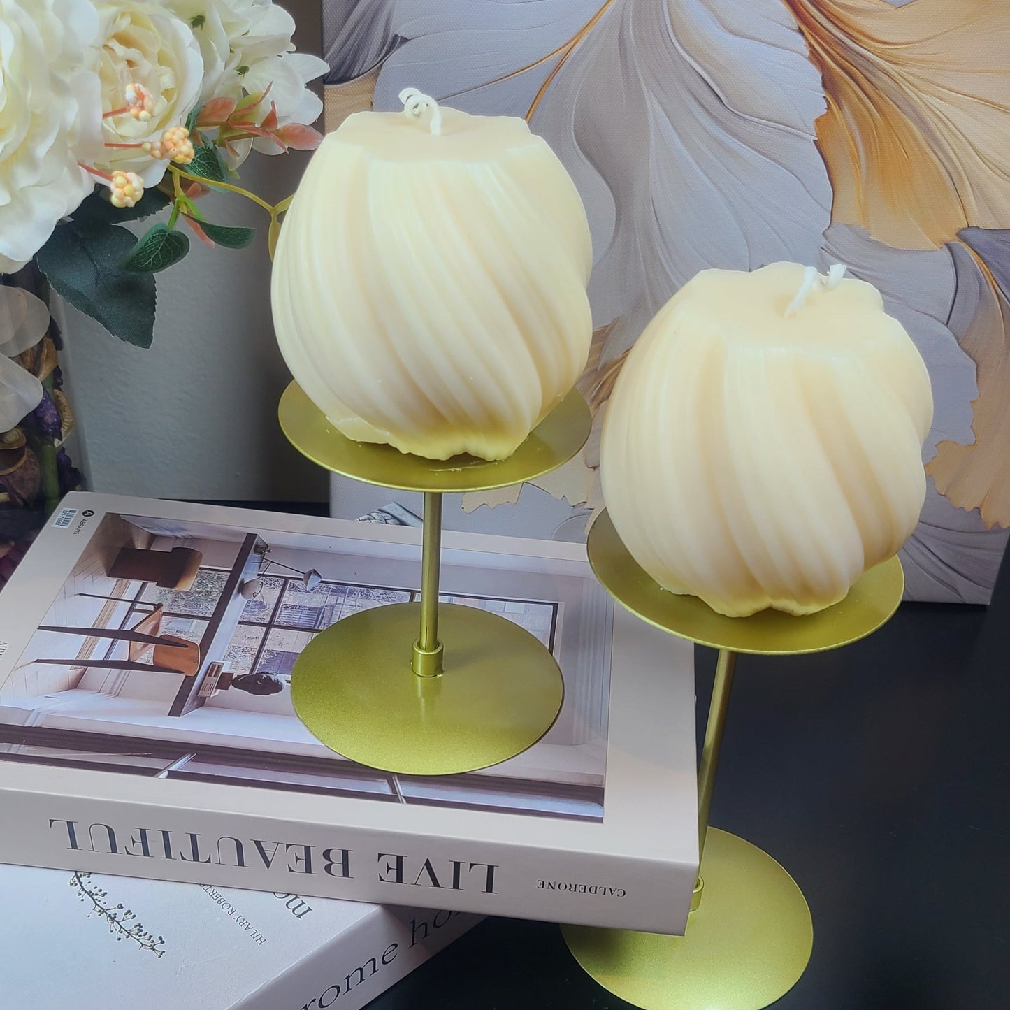 SPIRAL PILLAR Candle