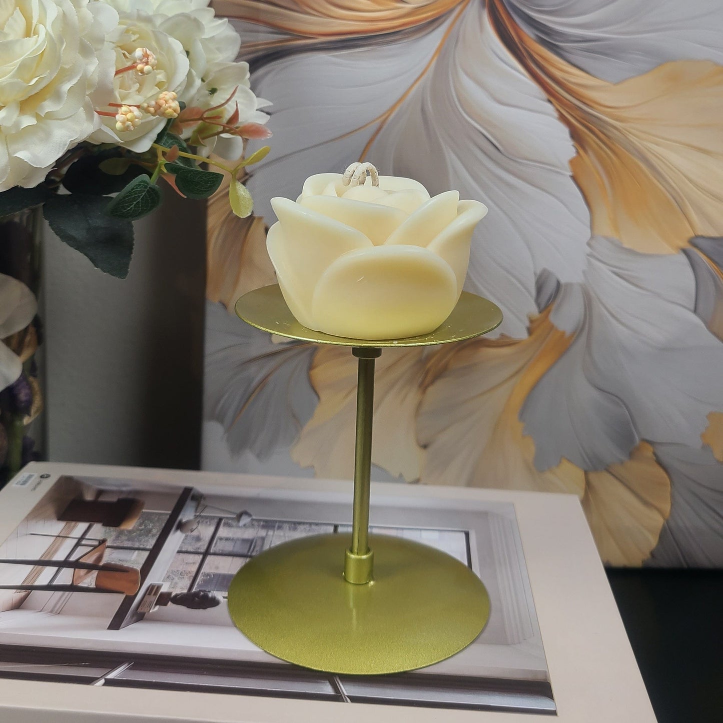 ROSE Candles (Set of Two)