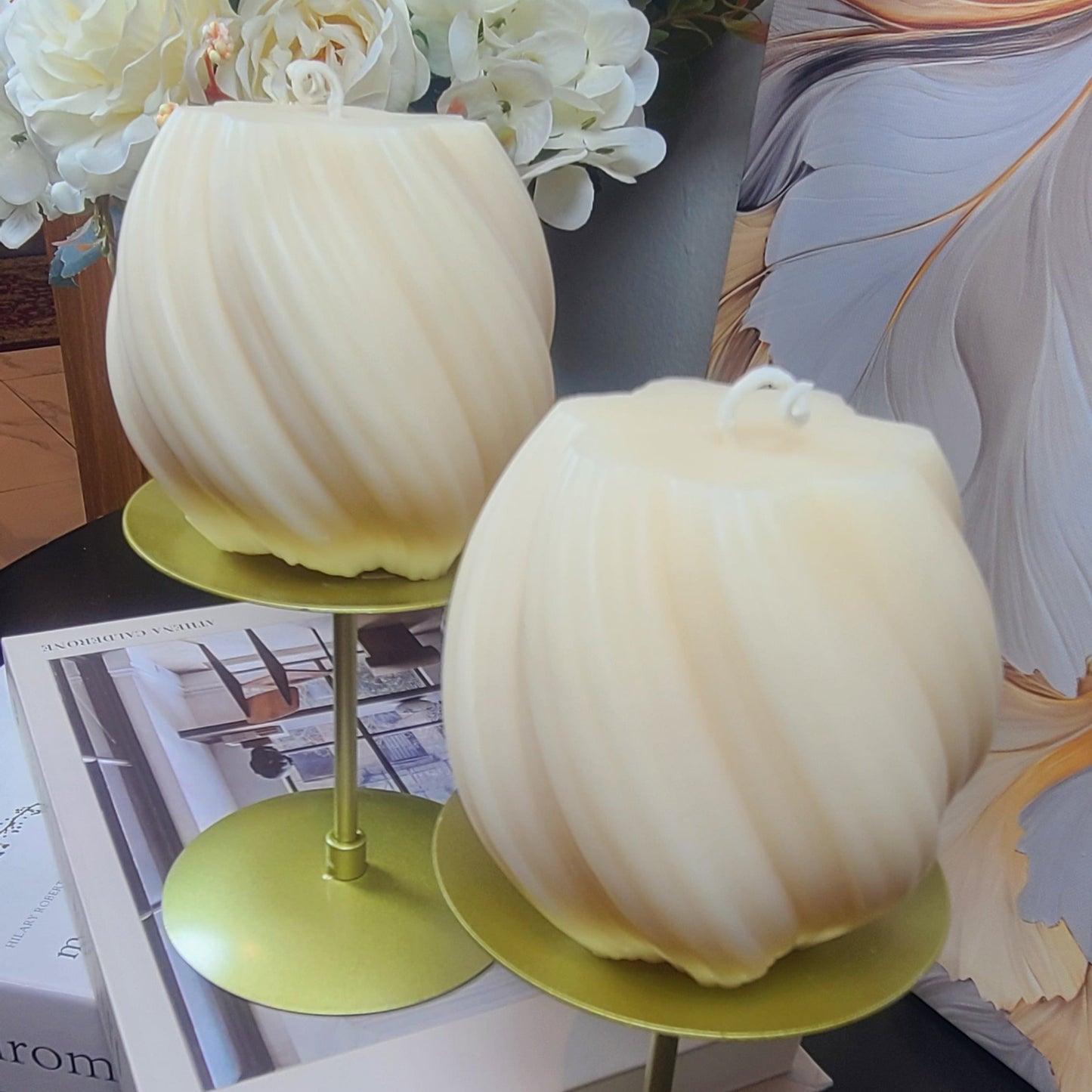 SPIRAL PILLAR Candle