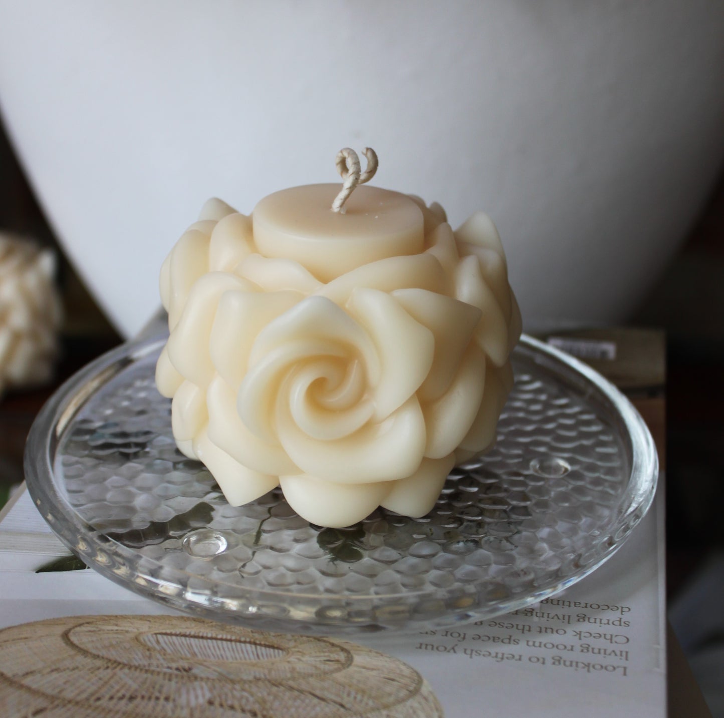 ROSE PILLAR Candle