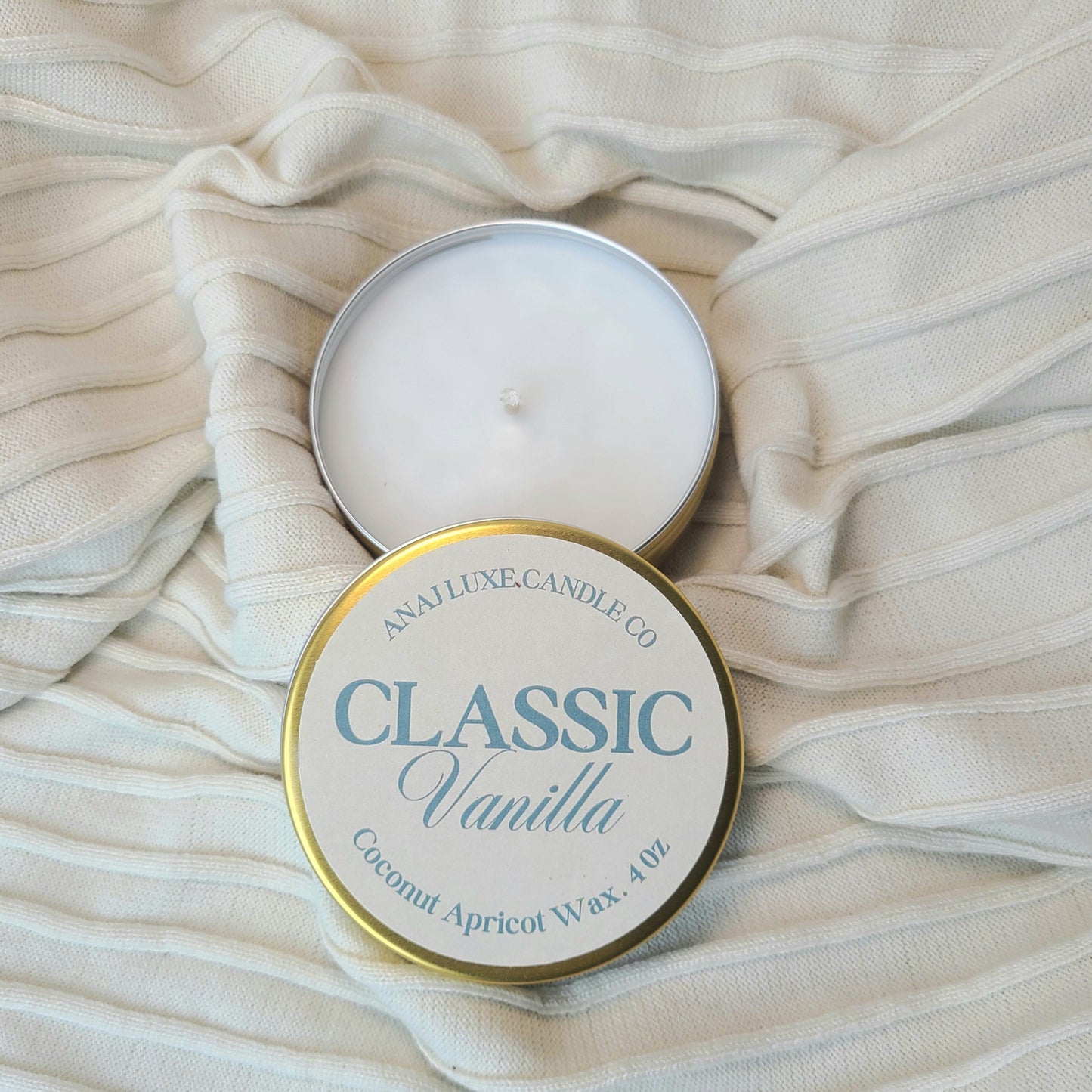 CLASSIC VANILLA Travel Candle