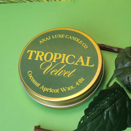 TROPICAL VELVET Travel Candle