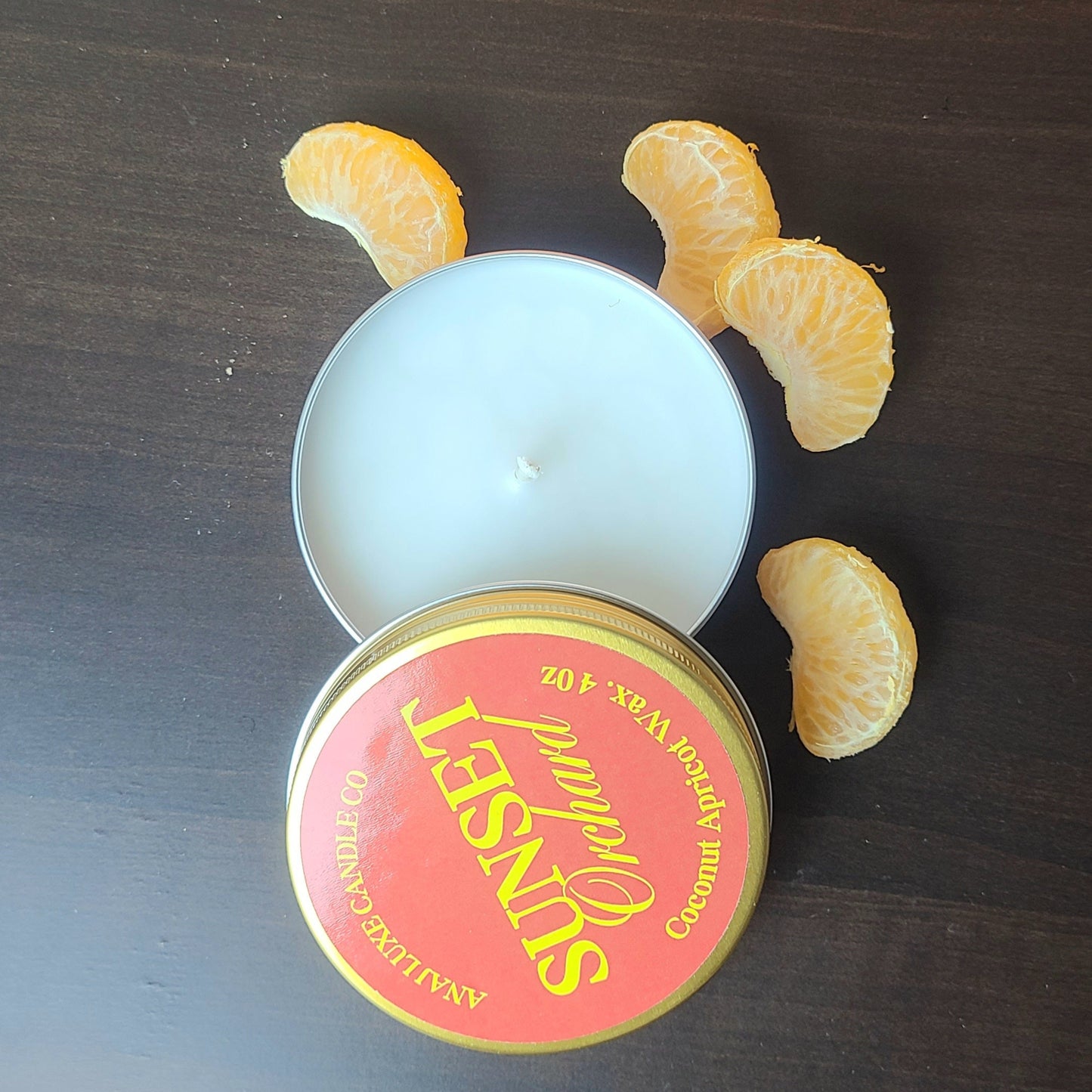 SUNSET ORCHARD Travel Candle