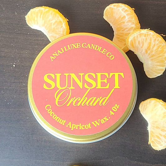 SUNSET ORCHARD Travel Candle