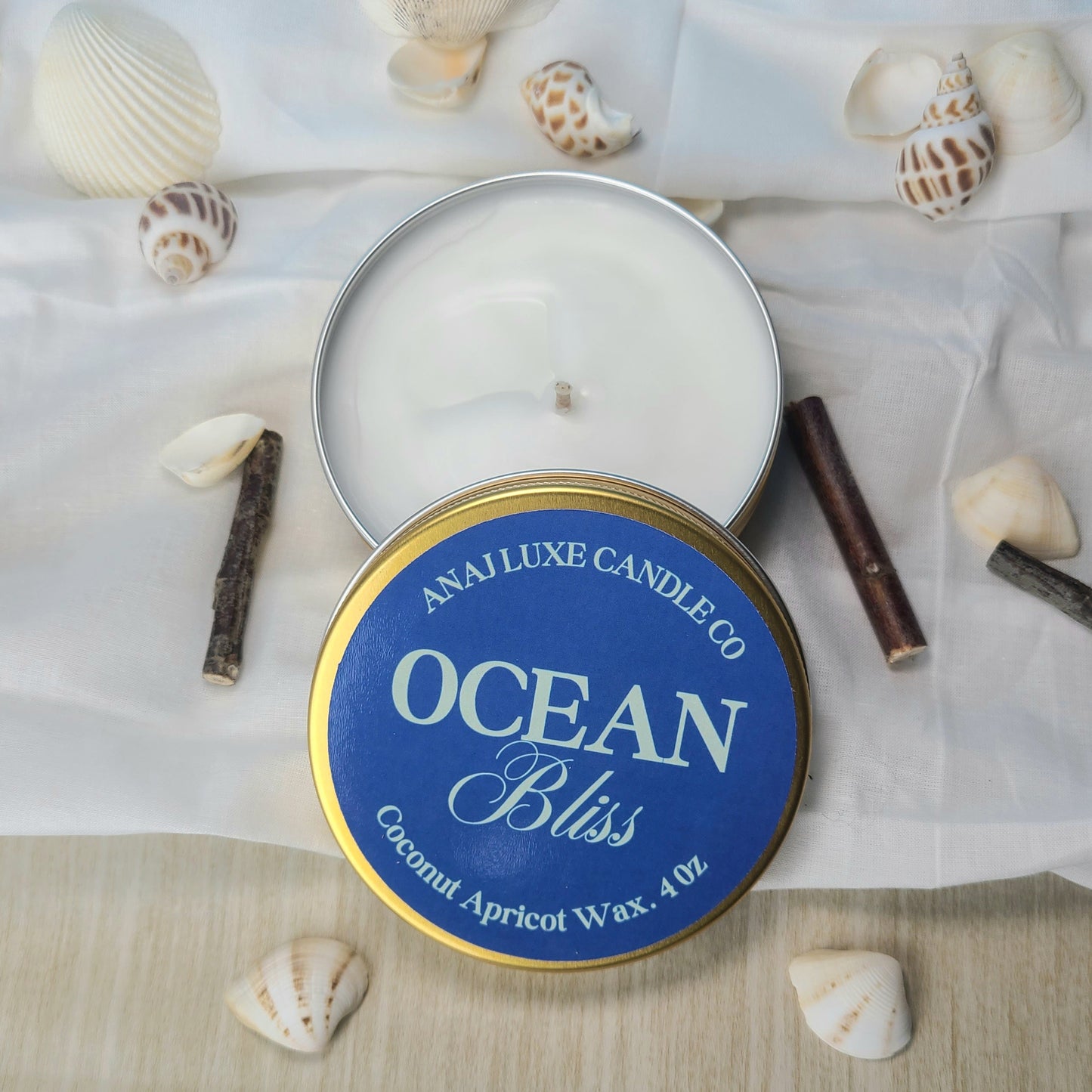 OCEAN BLISS Travel Candle