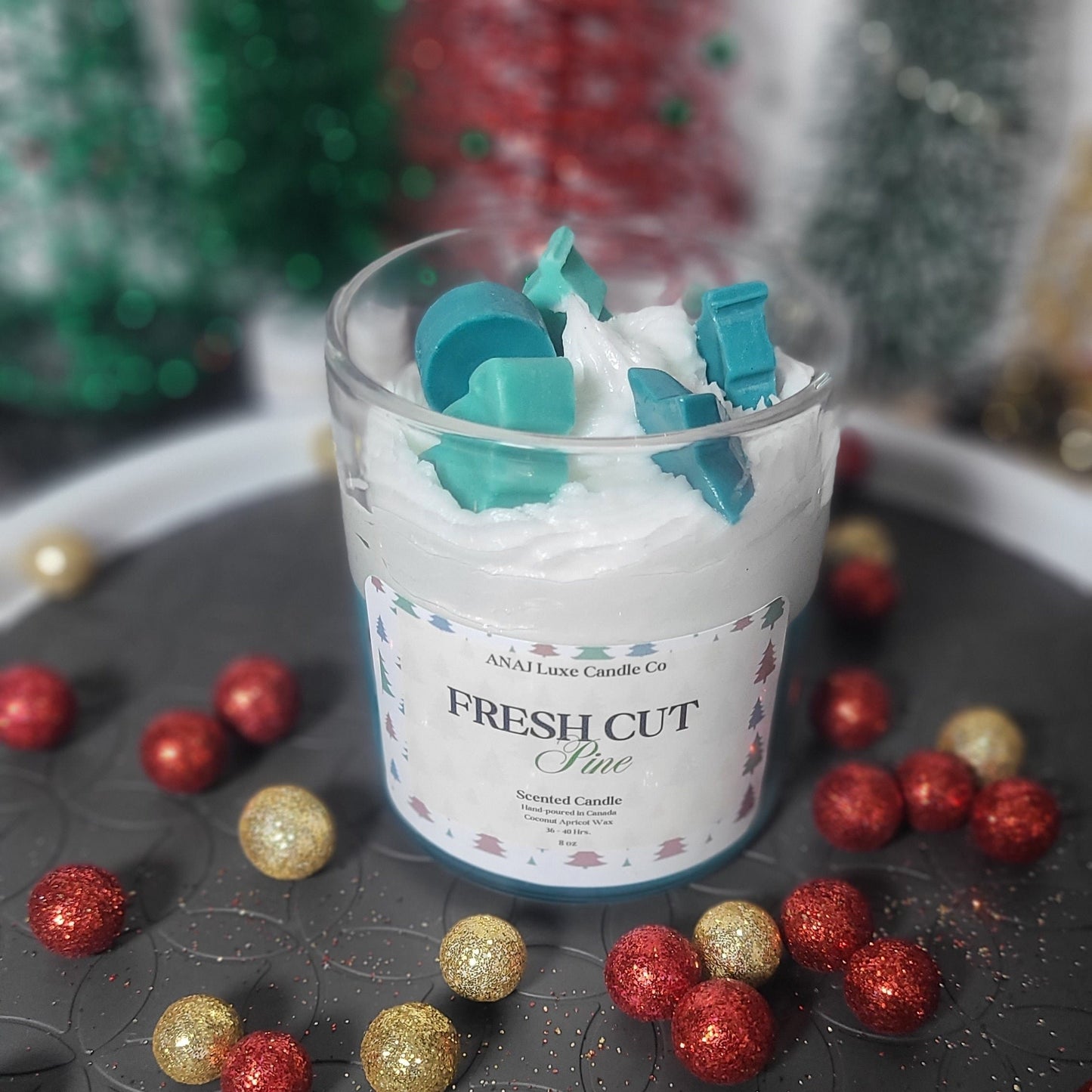 FRESH CUT PINE Christmas Candle