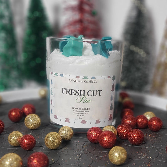 FRESH CUT PINE Christmas Candle