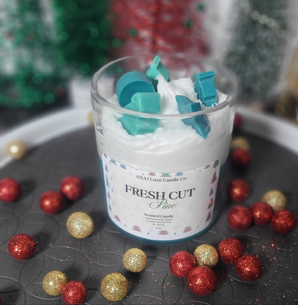 FRESH CUT PINE Christmas Candle