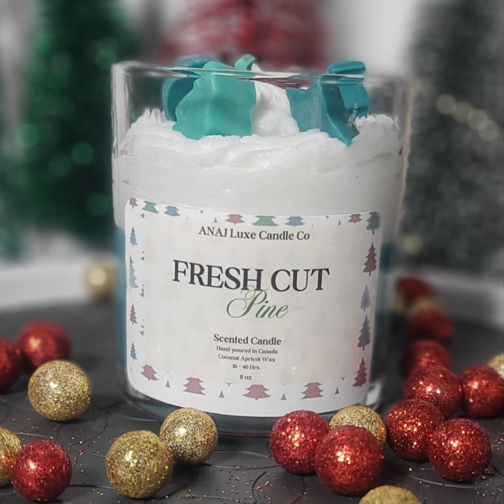 FRESH CUT PINE Christmas Candle