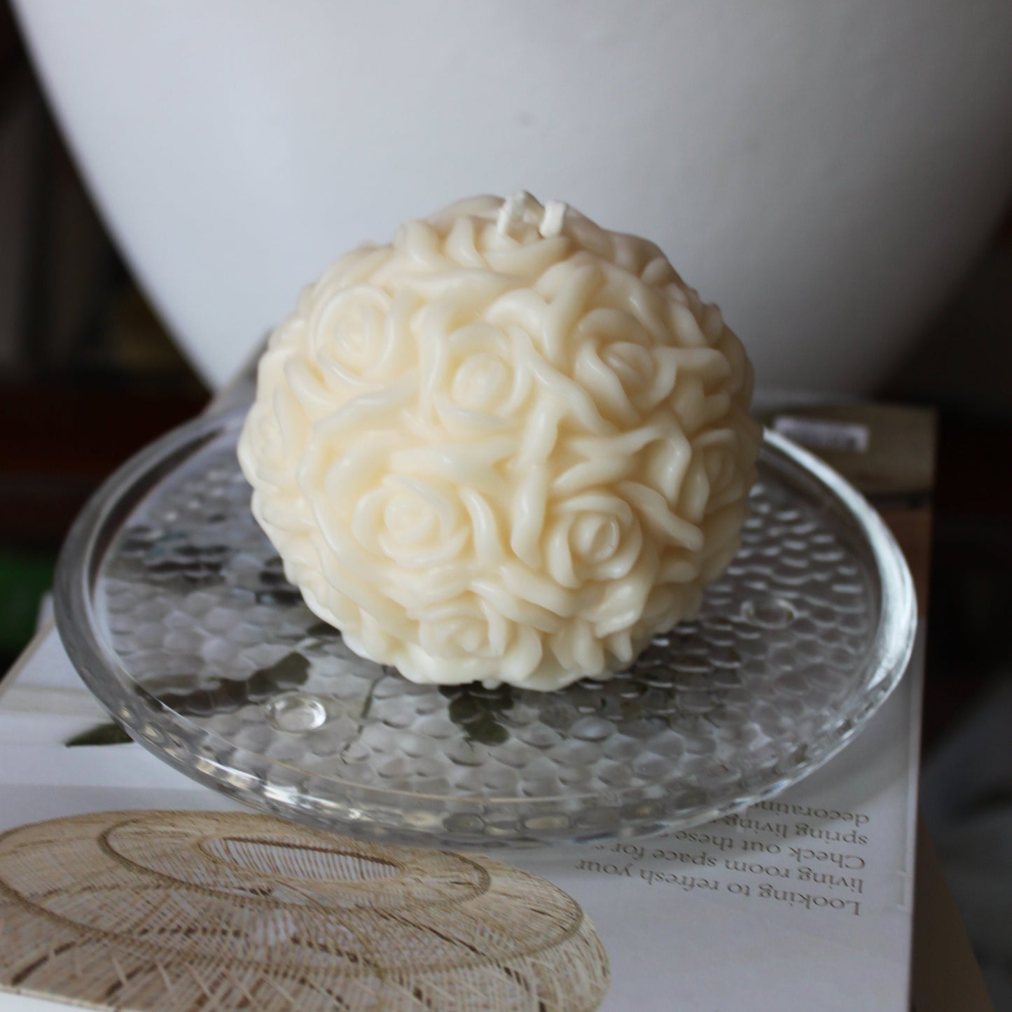 ROSE BALL Candle