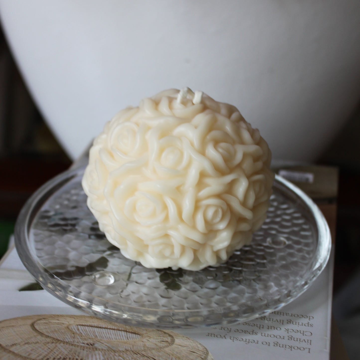 ROSE BALL Candle