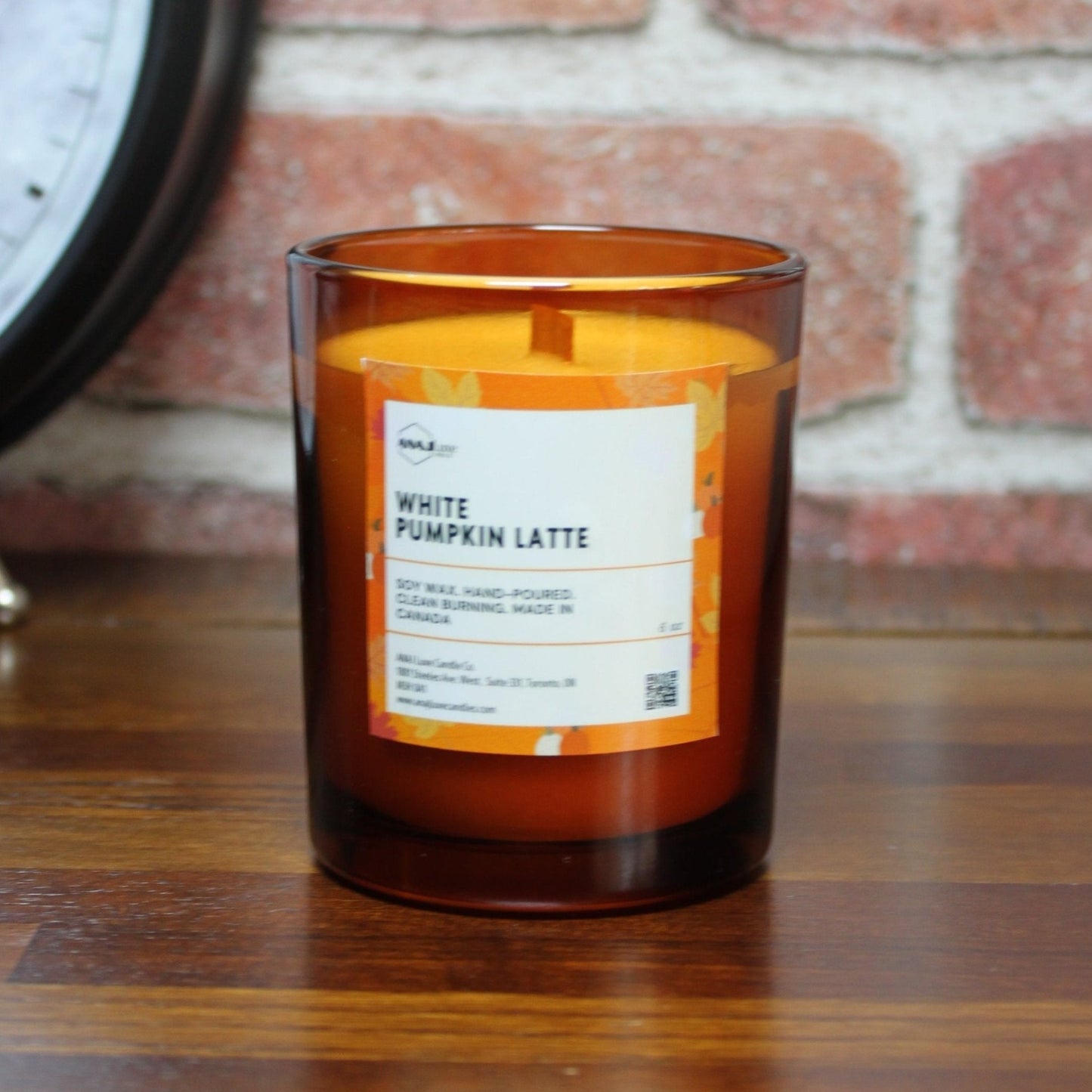 WHITE PUMPKIN LATTE Fall Candle