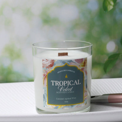 TROPICAL VELVET Scented Candle