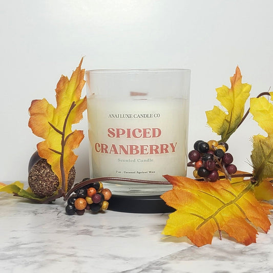 SPICED CRANBERRY Fall Candle