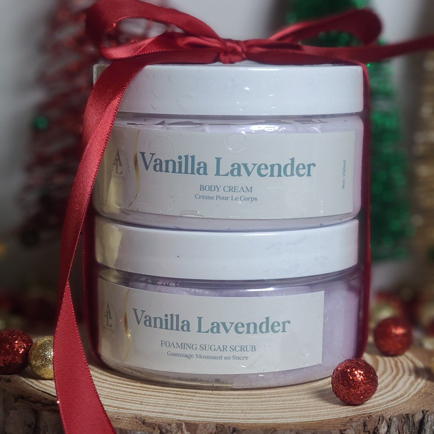 BODY CREAM & SUGAR SCRUB SET