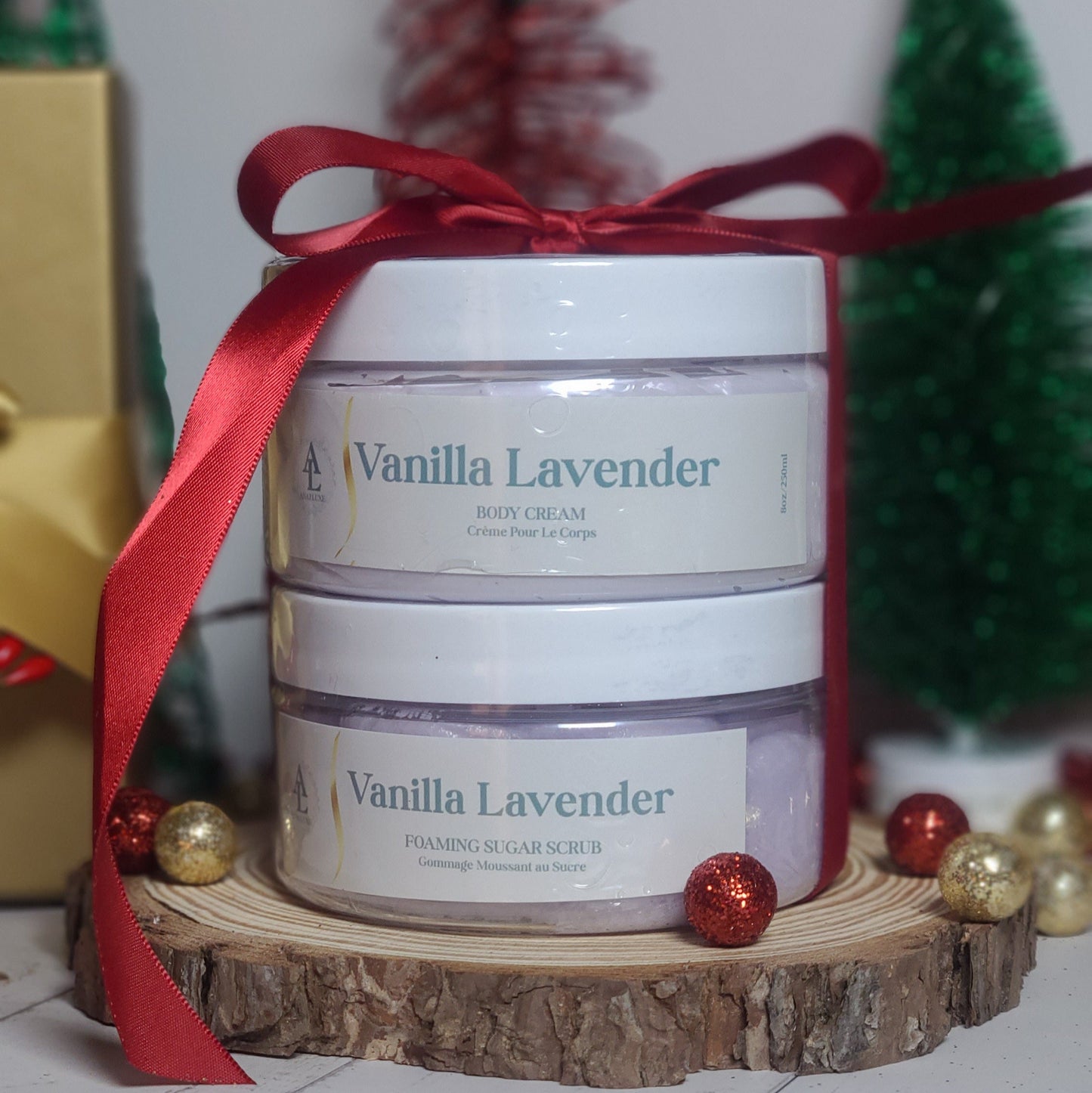 BODY CREAM & SUGAR SCRUB SET