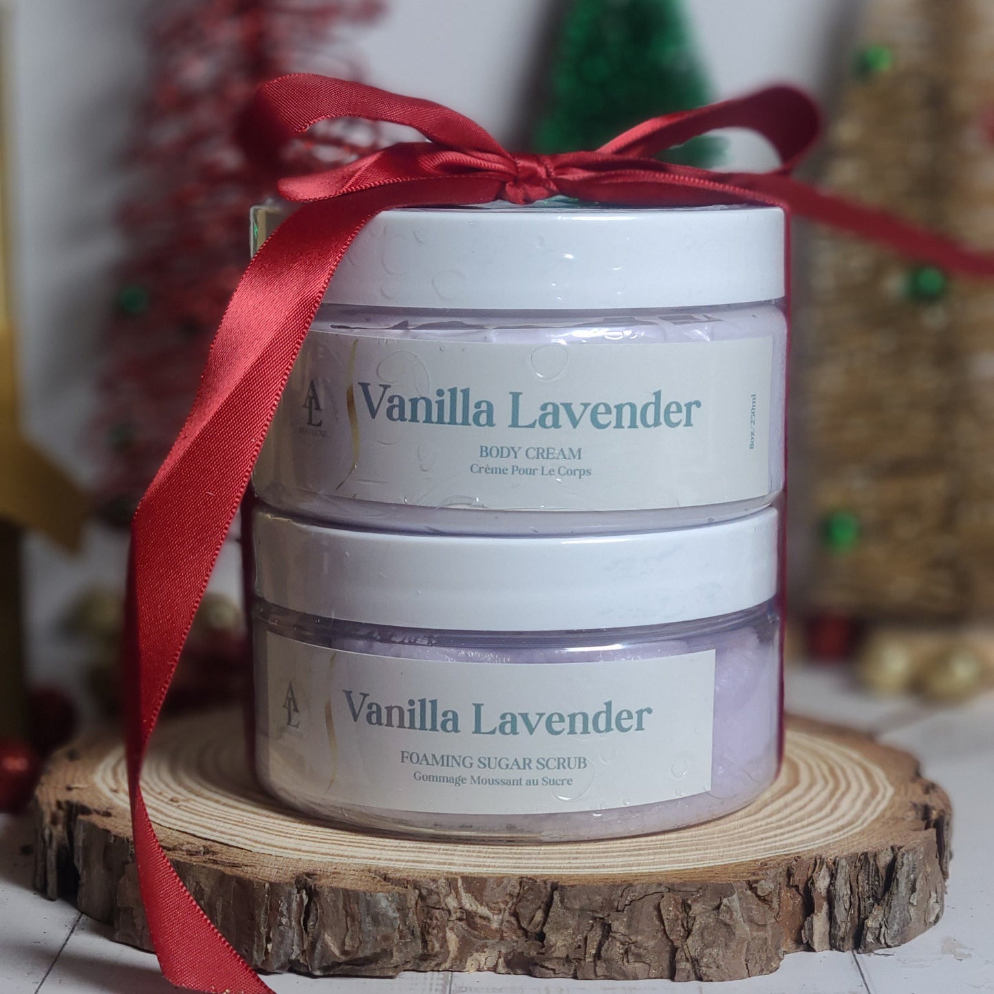 BODY CREAM & SUGAR SCRUB SET